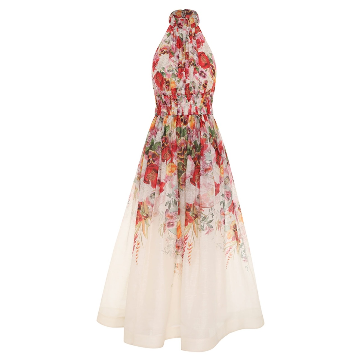 Zimmermann Wonderland Halter Dress