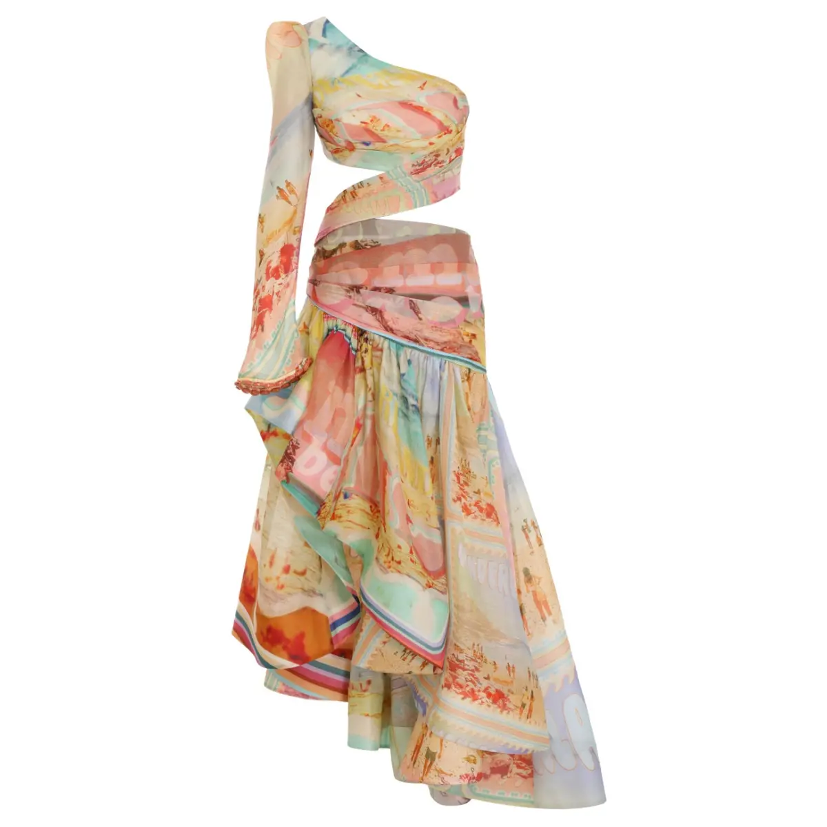 Zimmermann Tama Asymmetric Dress