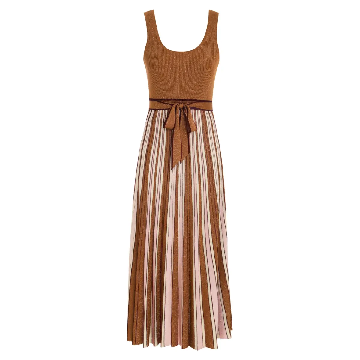 Zimmermann Luminosity Lurex Scoop Dress