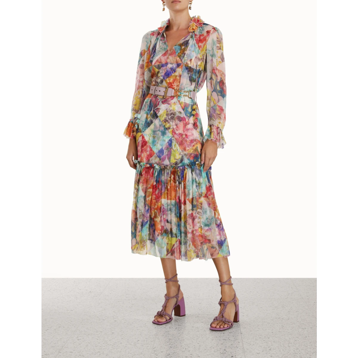 Zimmermann High Tide Tubular Midi