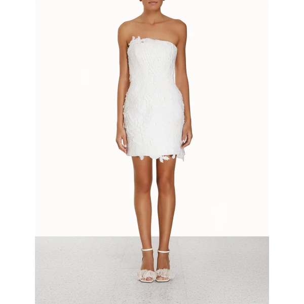 Zimmermann Tama Filigree Mini Dress