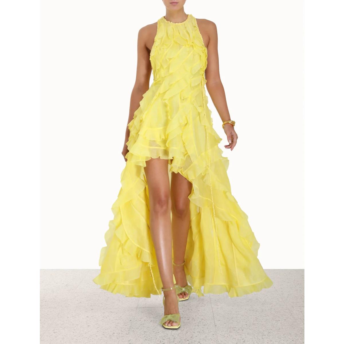 Zimmermann Wonderland Ruffle Gown
