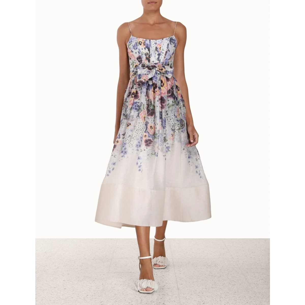 Zimmermann Tama Corset Midi Dress