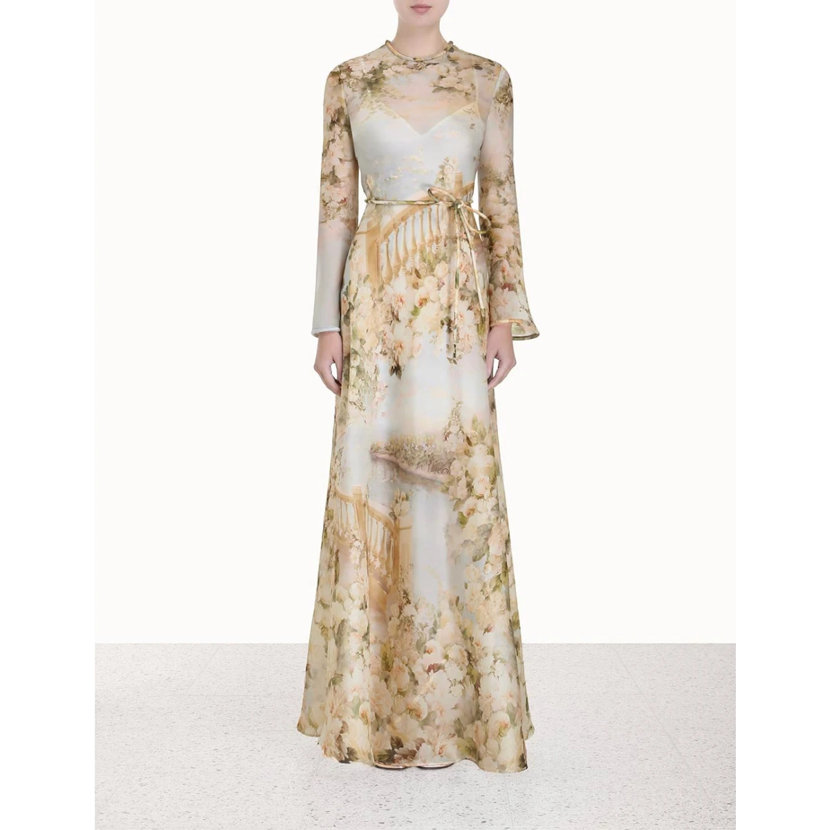 Zimmermann Luminosity Bias Slip Dress