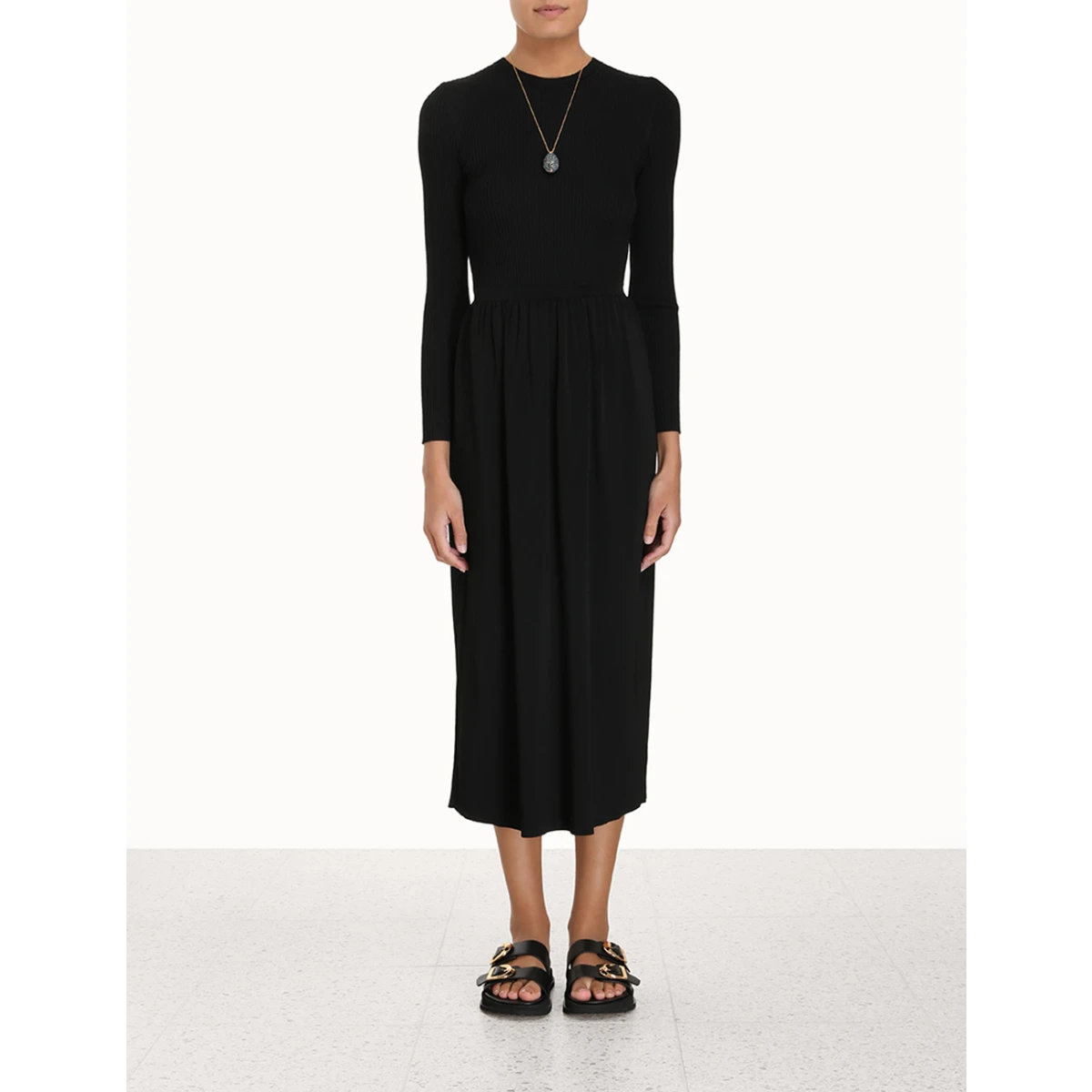 Zimmermann Rib Midi Dress