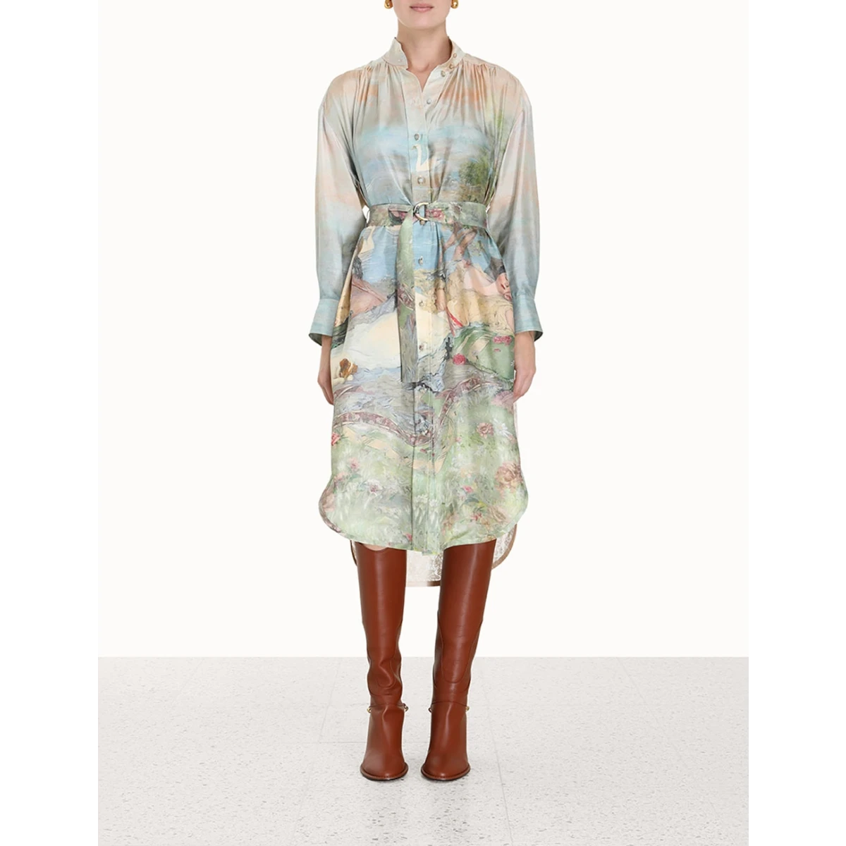 Zimmermann Luminosity Twill Lace Dress