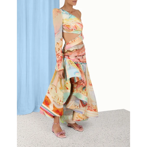 Zimmermann Tama Asymmetric Dress