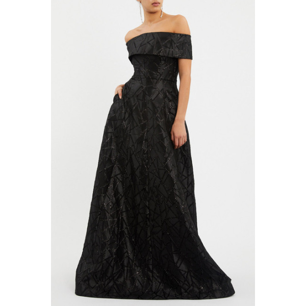 Rebecca Vallance Black dress