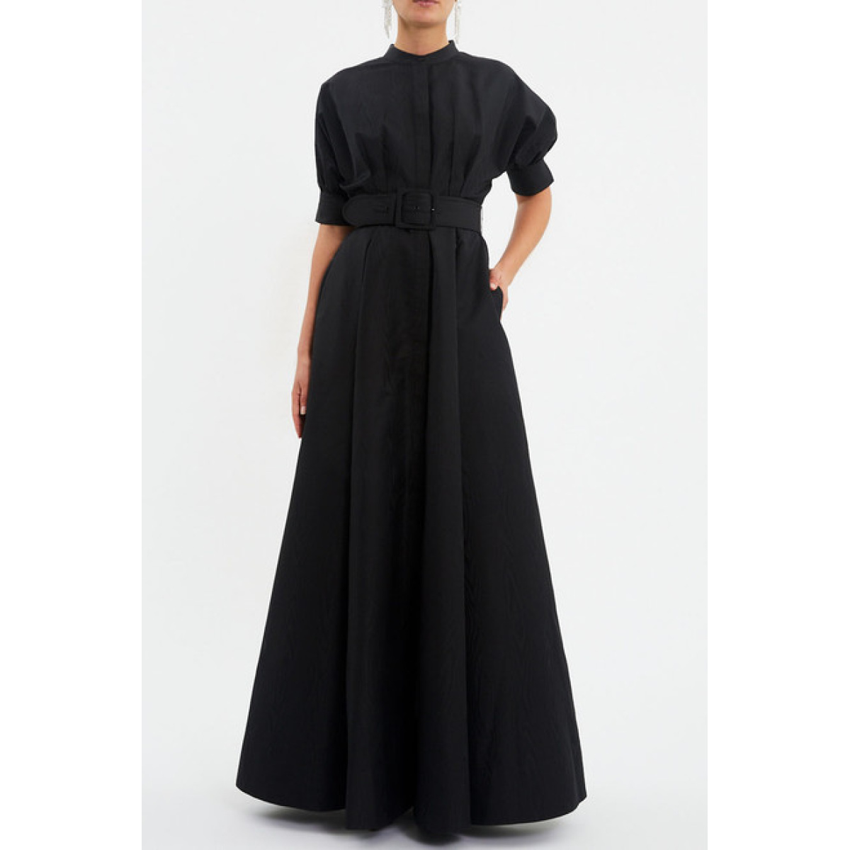 Rebecca Vallance Black dress