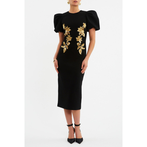 Rebecca Vallance Black dress