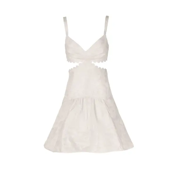 Silvia Tcherassi Thalia Dress White Thalia Dress White Clothing american designer Coveti