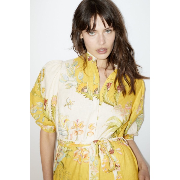 Alemais Ira Tiered Midi Dress