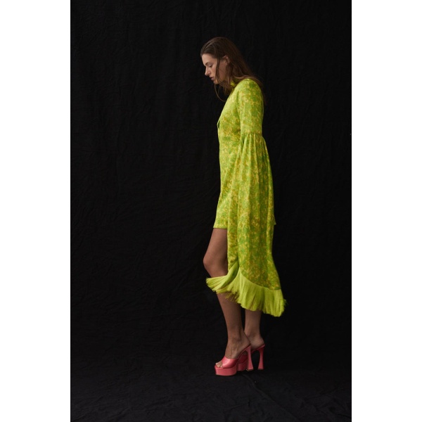 Alemais Leonard Fringed Mini Dress
