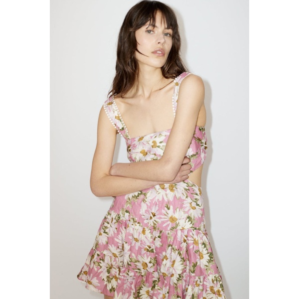 Alemais Maia Cut Out Mini Dress