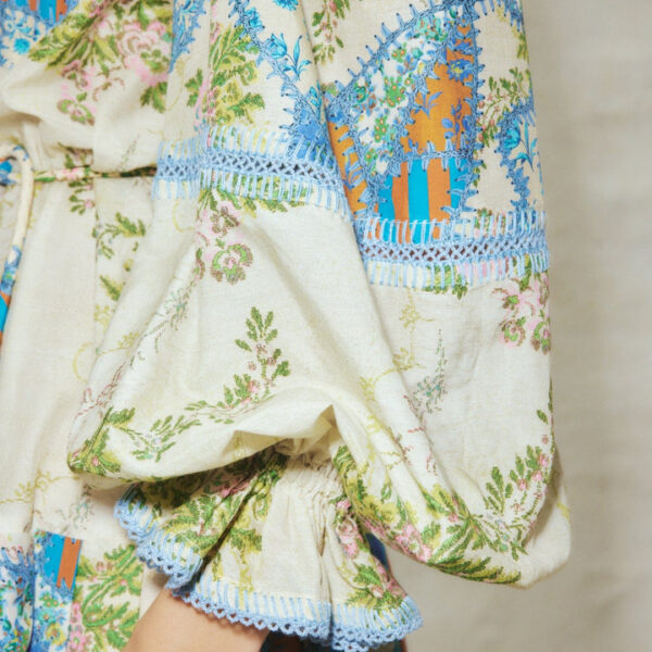 Alemais Skye Patchwork Shirtdress