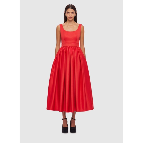 Emma midi dress rouge pink (Copy) - 18 UK   Coveti