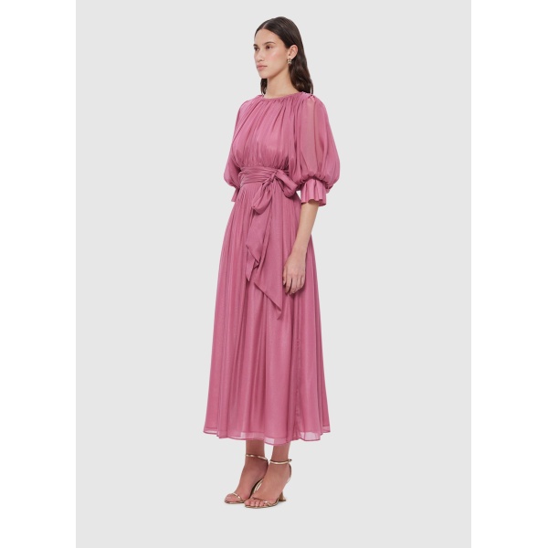 Butter crepe fitted waterfall midi dress (Copy) - 18 UK   Coveti