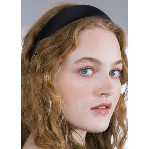 The Kate Headband is made by hand in New York from silk