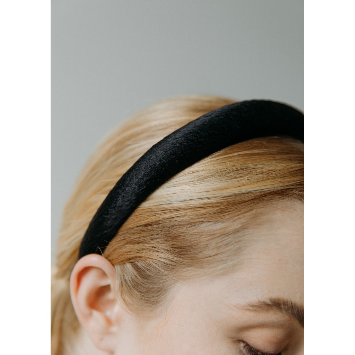 This Tori Headband is made by hand in New York from silk