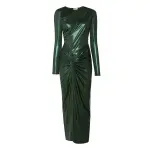 Lapointe Shiny Jersey Sarong Dress