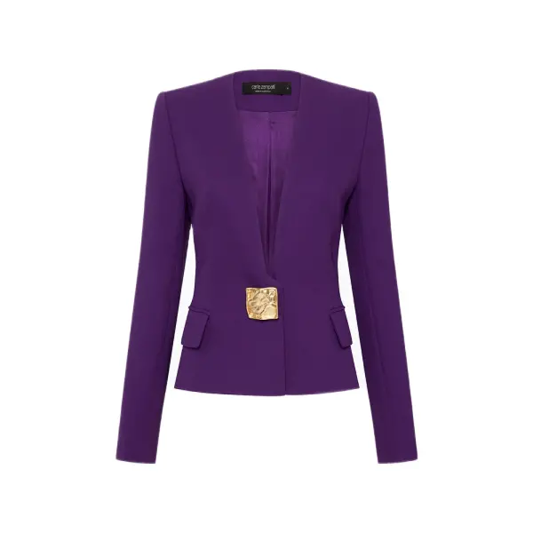 Dahlia crepe milan jacket - 18 UK   Coveti