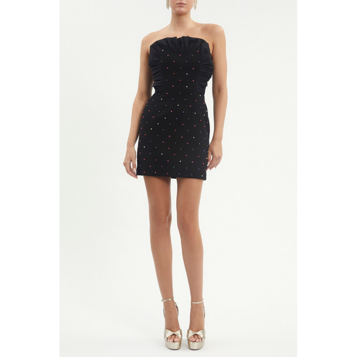 Rebecca Vallance Black dress
