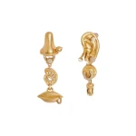 Schiaparelli Anatomy Bijoux Earrings81560 nobg