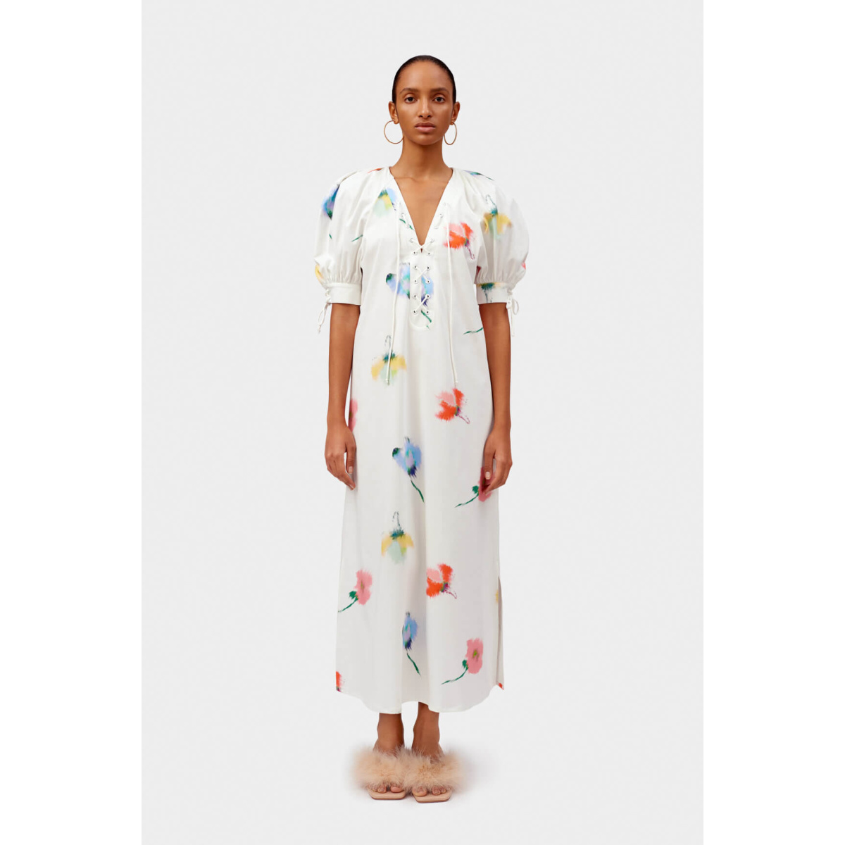 The Sleeper Garden Dress in Print Flowers