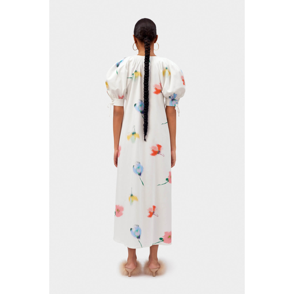 The Sleeper Garden Dress in Print Flowers