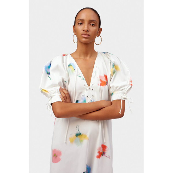 The Sleeper Garden Dress in Print Flowers