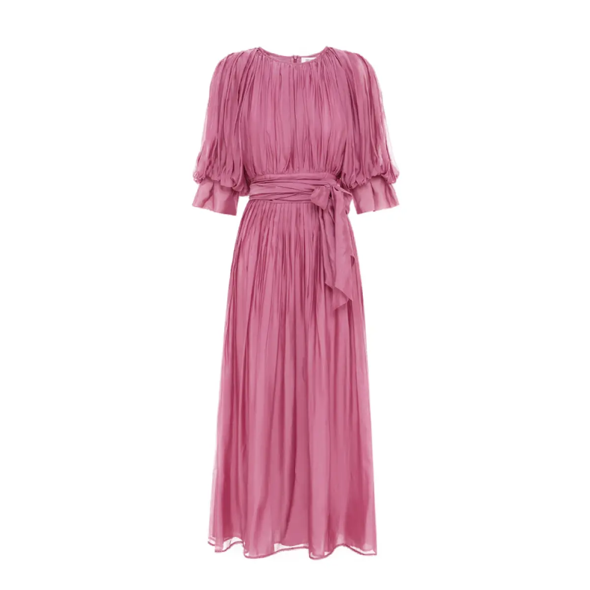 Butter crepe fitted waterfall midi dress (Copy) - 18 UK   Coveti