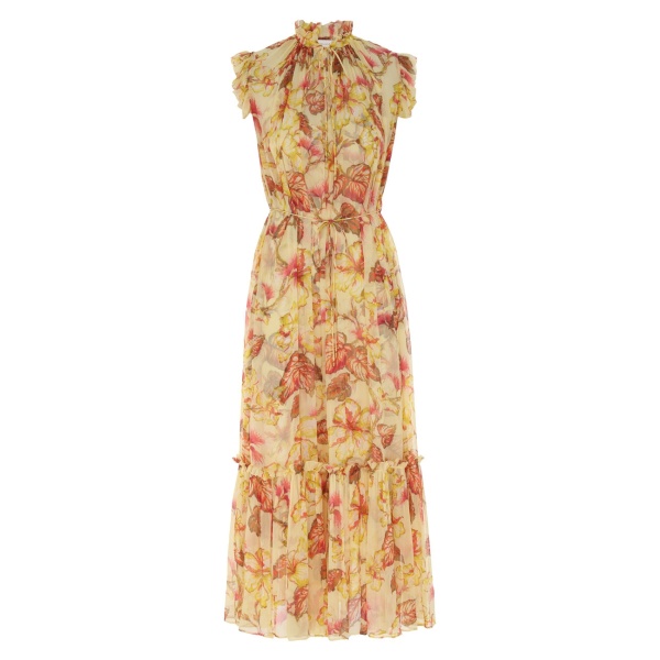 Zimmermann Matchmaker Flutter Midi Dress