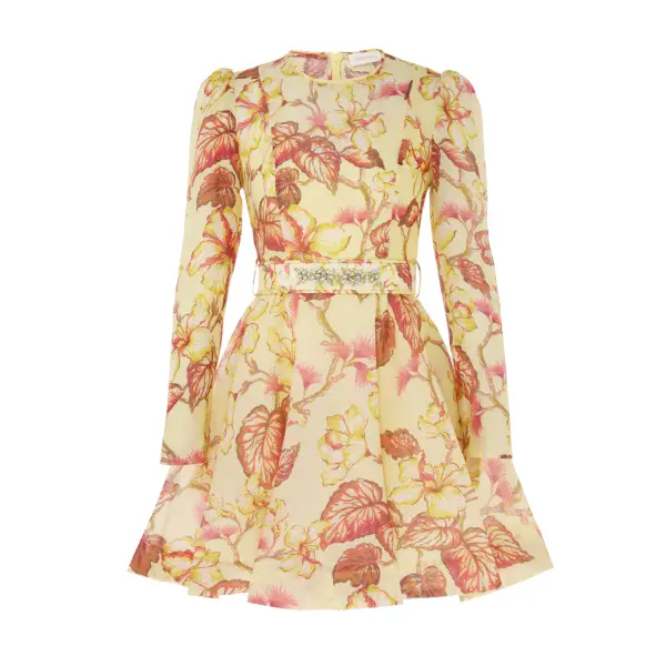 Zimmermann Matchmaker Floral Mini Dress