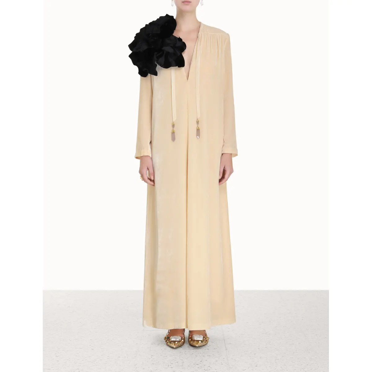 Zimmermann Lyrical Velvet Tubular Dress