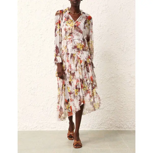 Zimmermann Matchmaker Tiered Dress