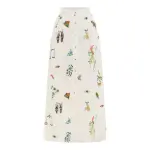 Alemais Atticus Embroidered Skirt