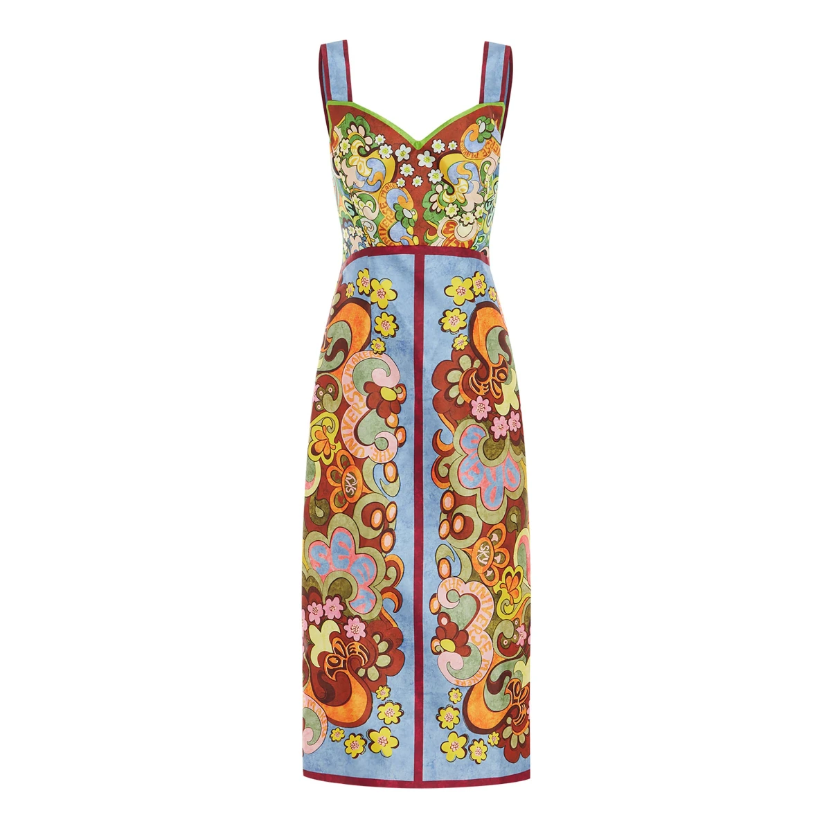 Alemais Dreamer Corseted Midi Dress