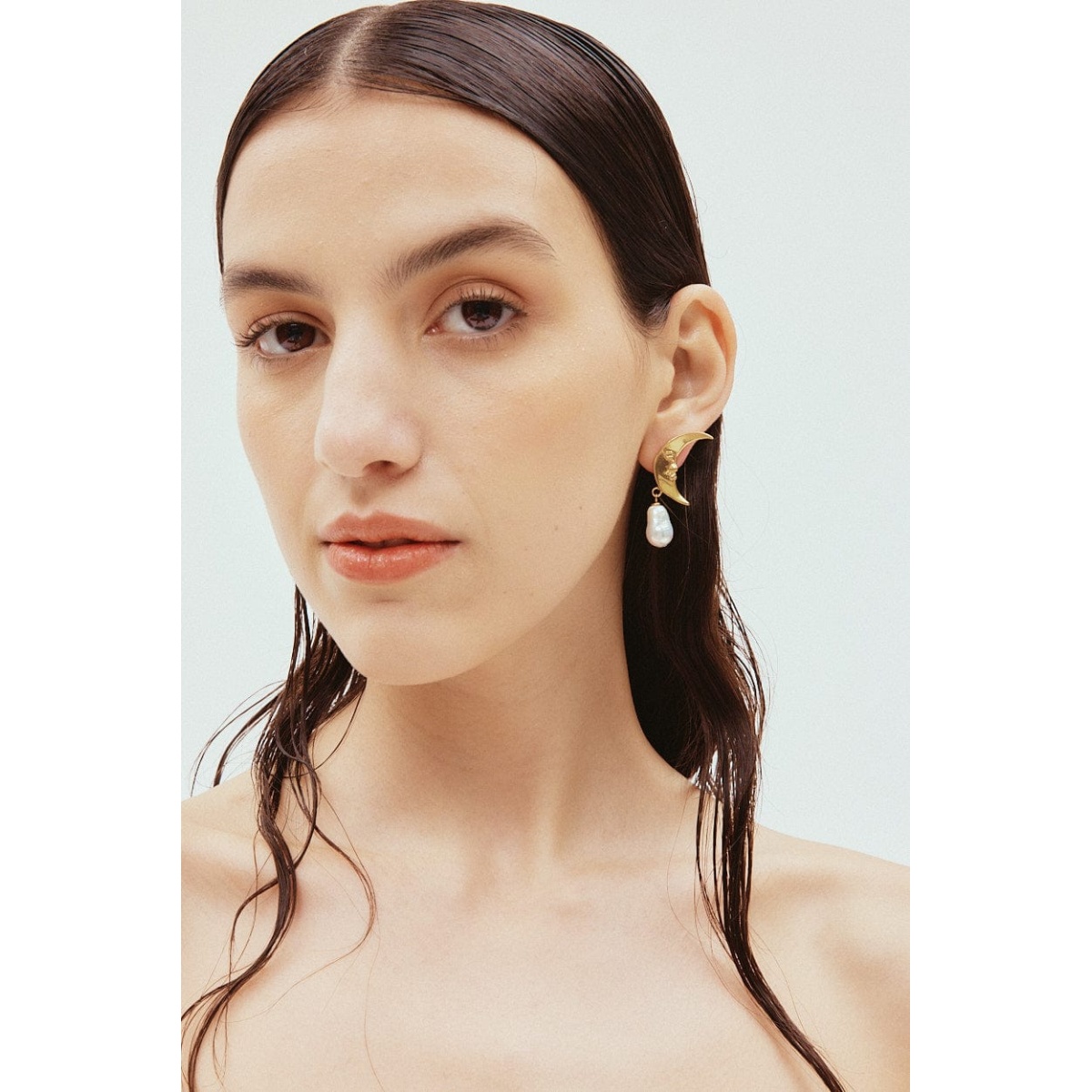 Alemais Hero Star and Moon Earring