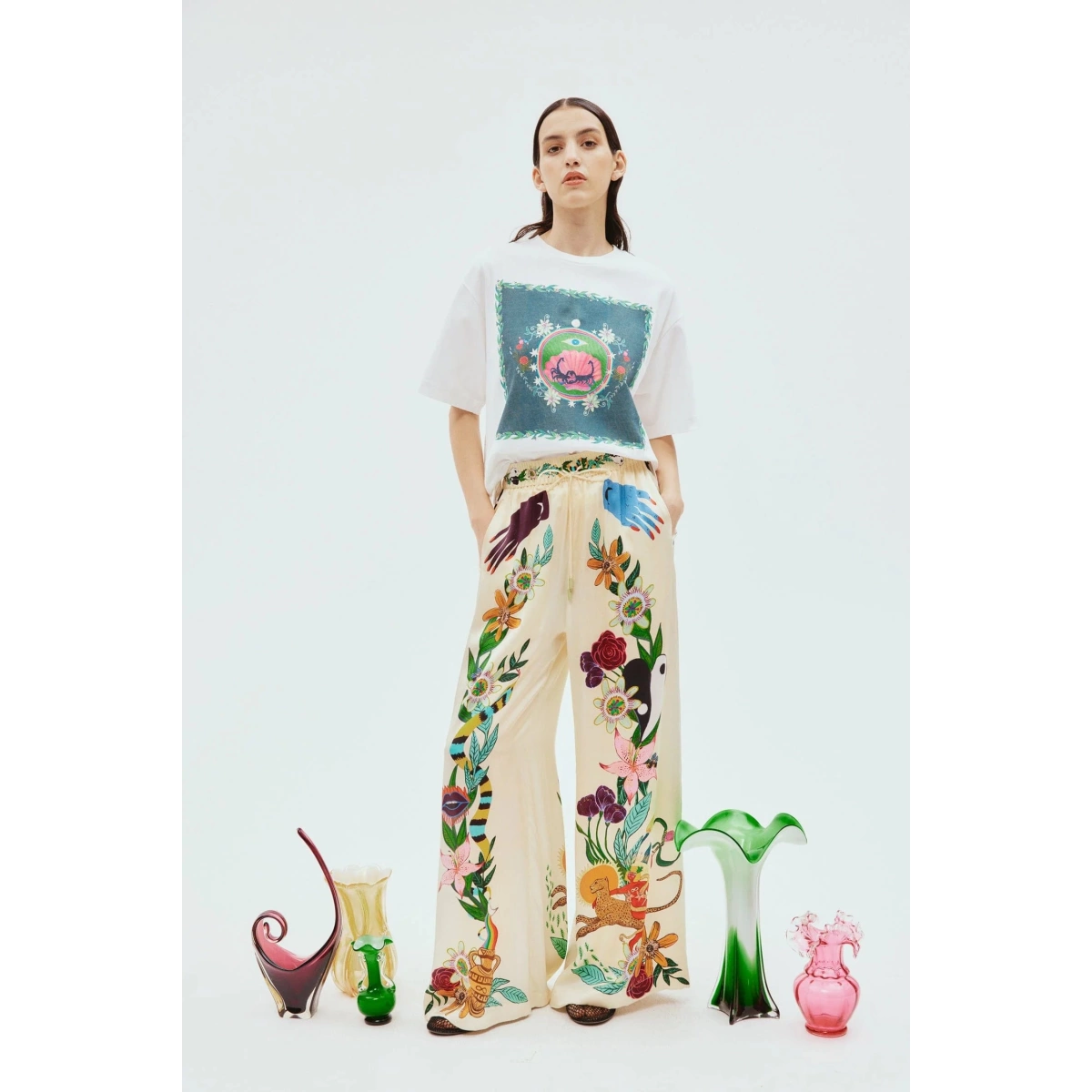 Alemais Meagan Silk Pant