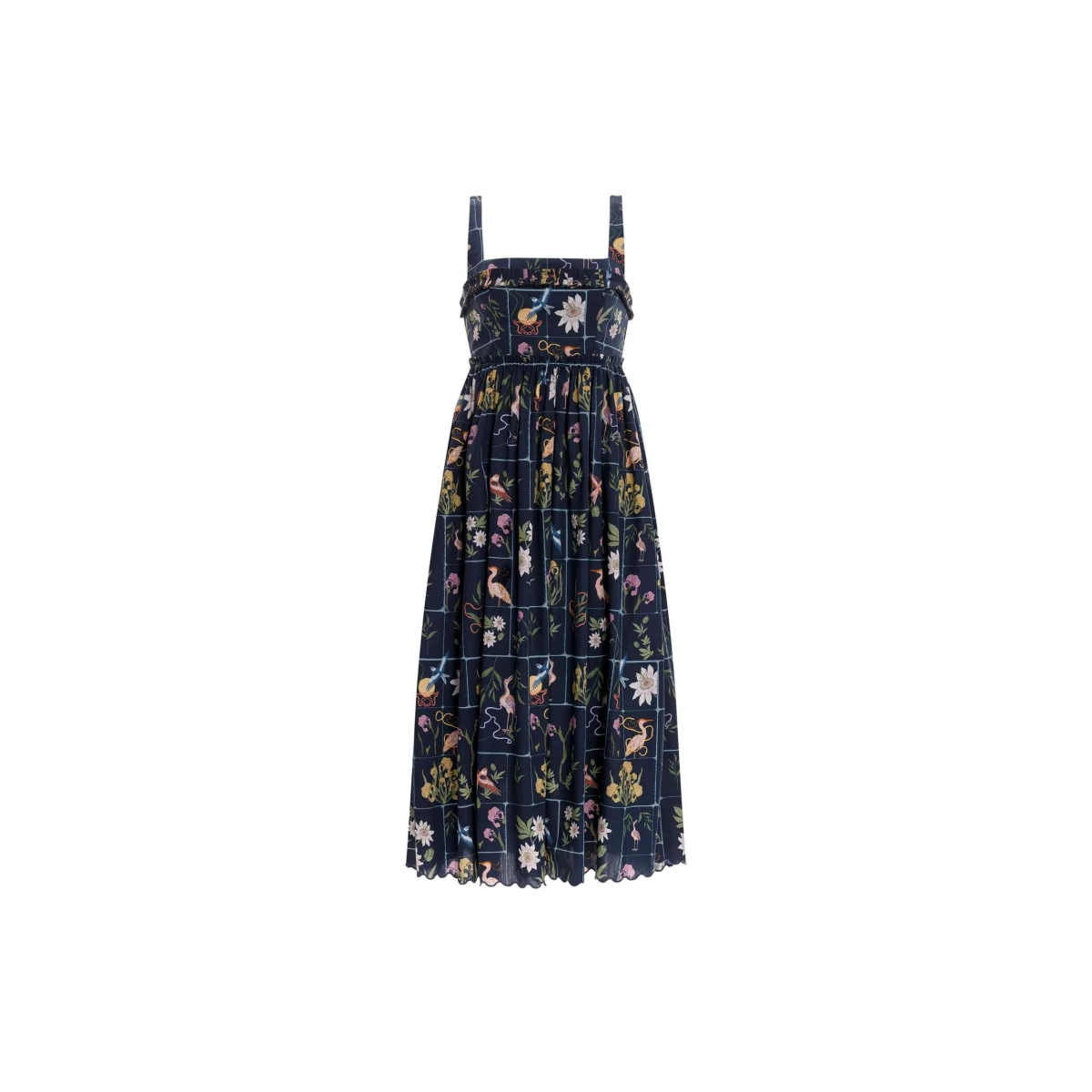 Barbara Paraiso Cotton Midi Dress 12605 4 HOVER