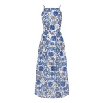 Borgo-de-Nor-Goreti-Cotton-Midi-Dress-Space-Flower-Blue-6