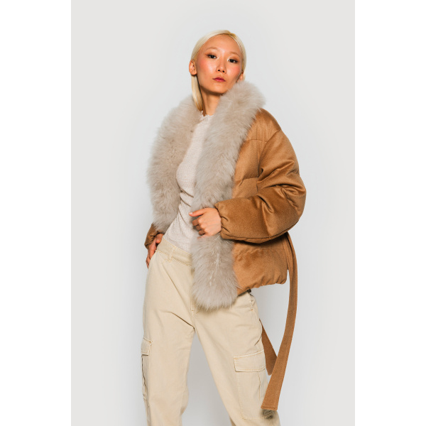 designer fur coat