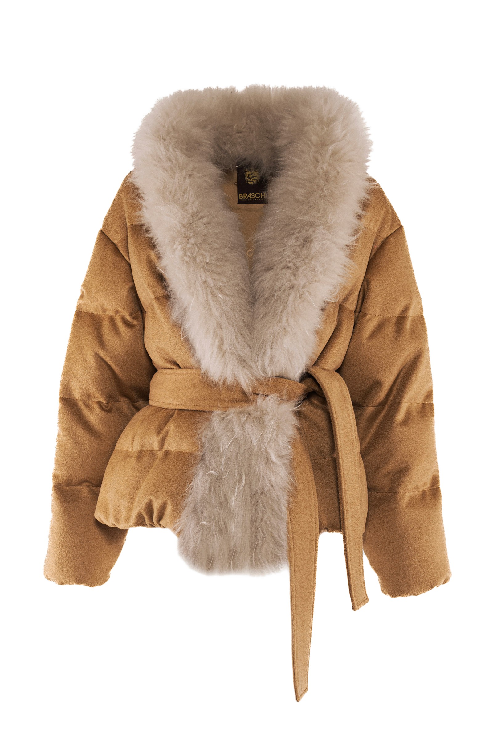 BRASCHI Cashmere and mohair duvet Jacket