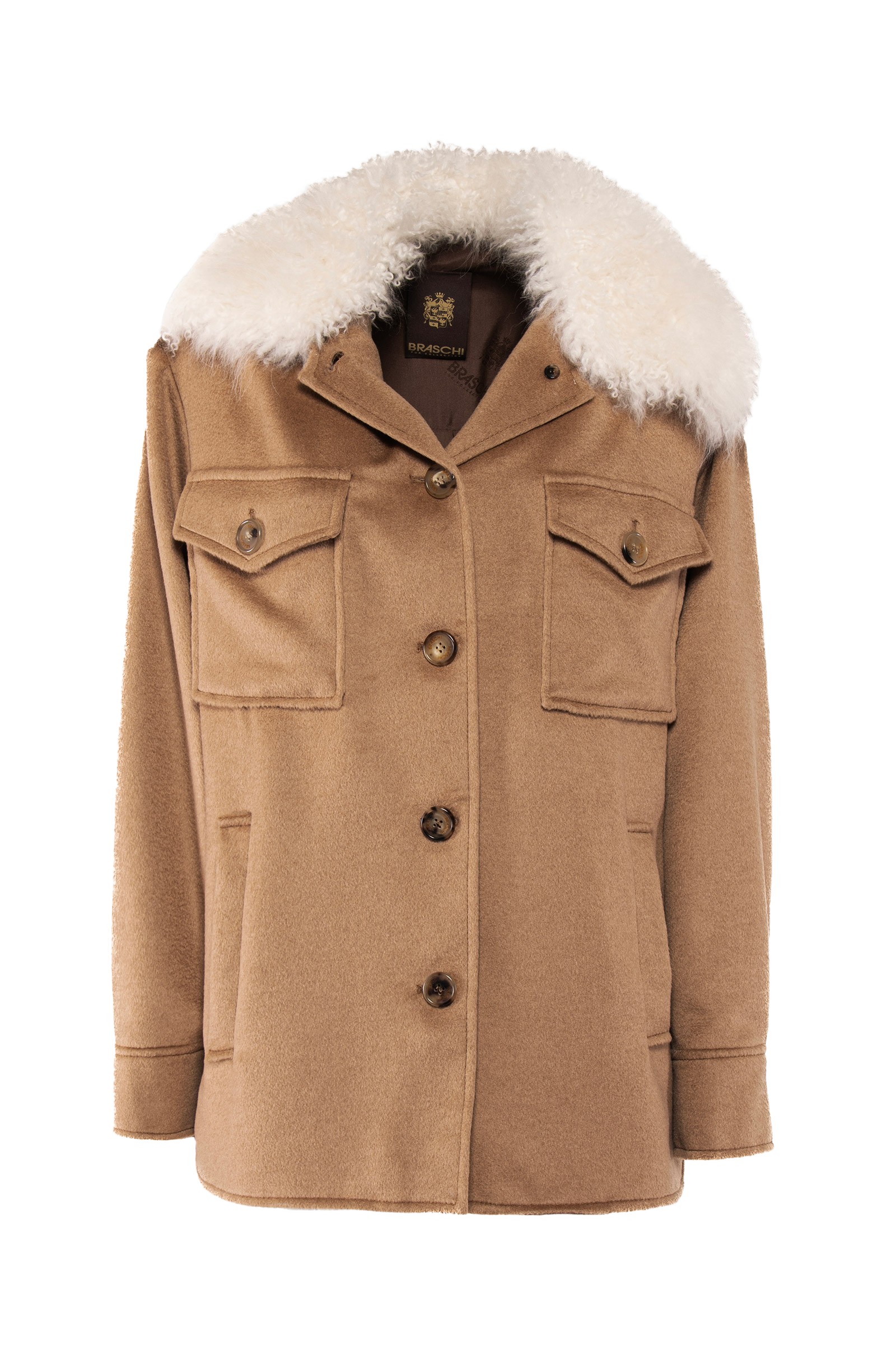 BRASCHI Cashmere and mohair jacket