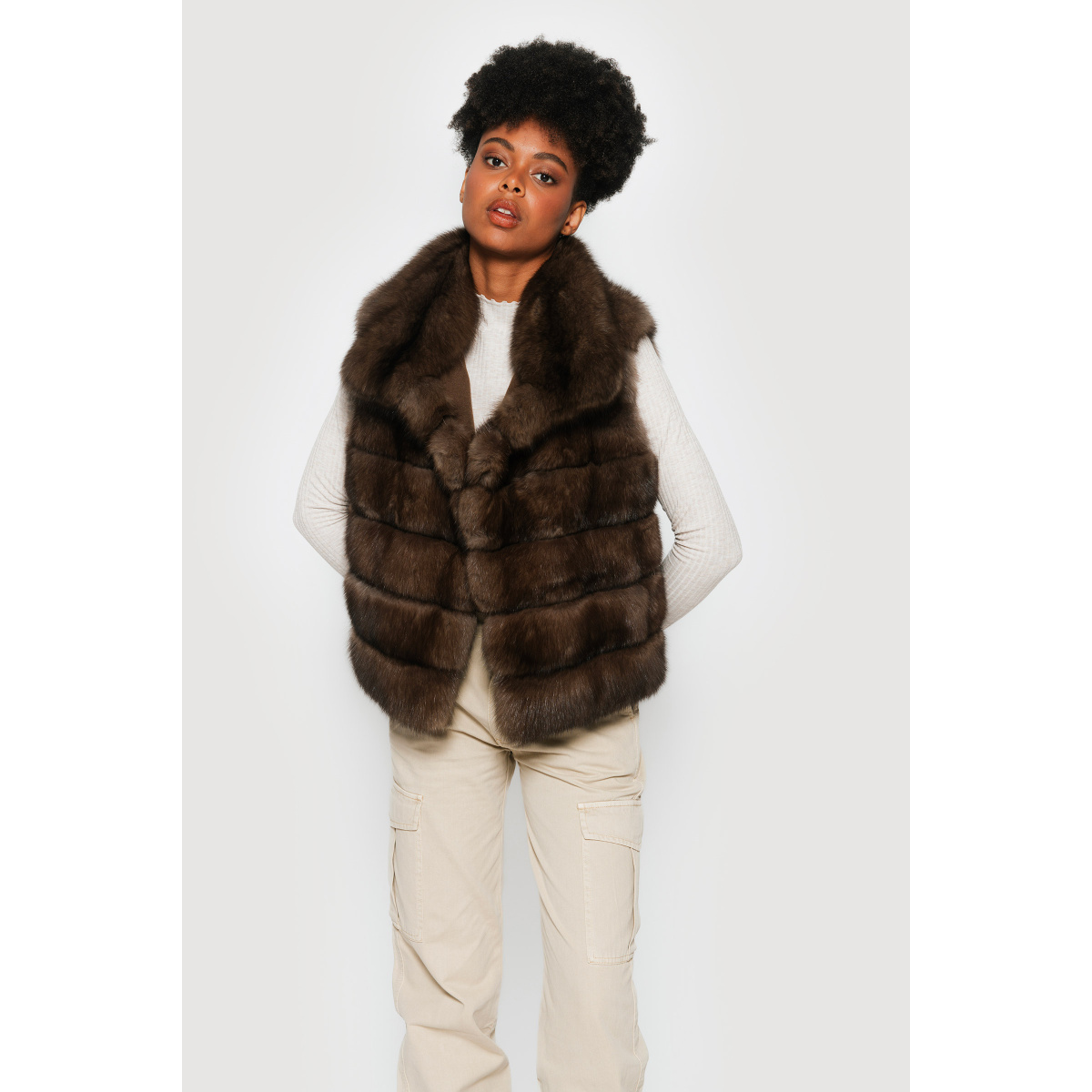 designer fur coat