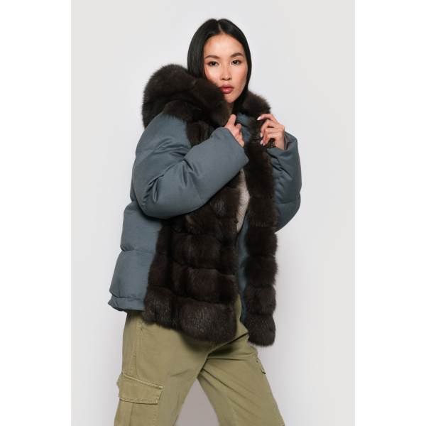 designer fur coat