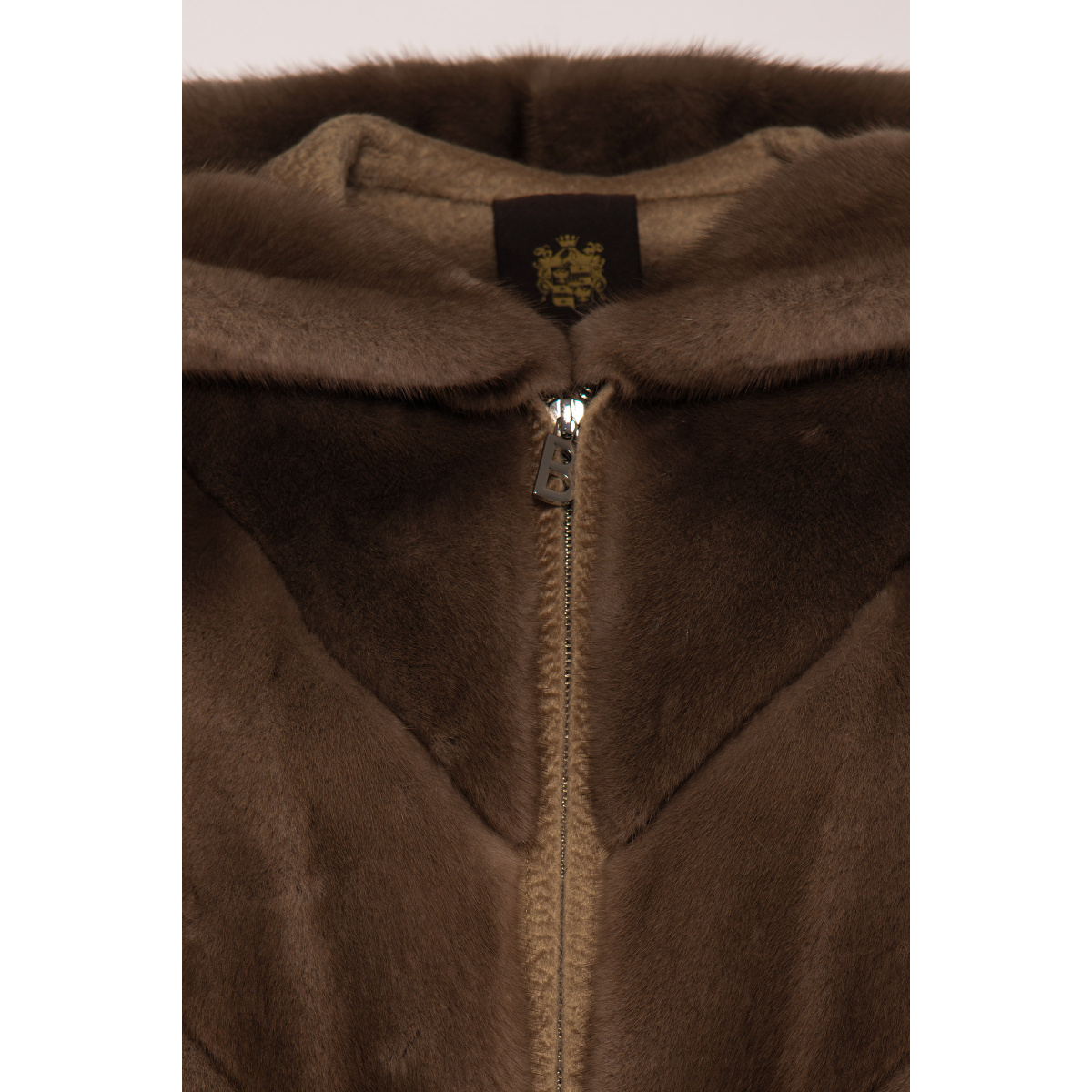 Brown Mink fur Jackets