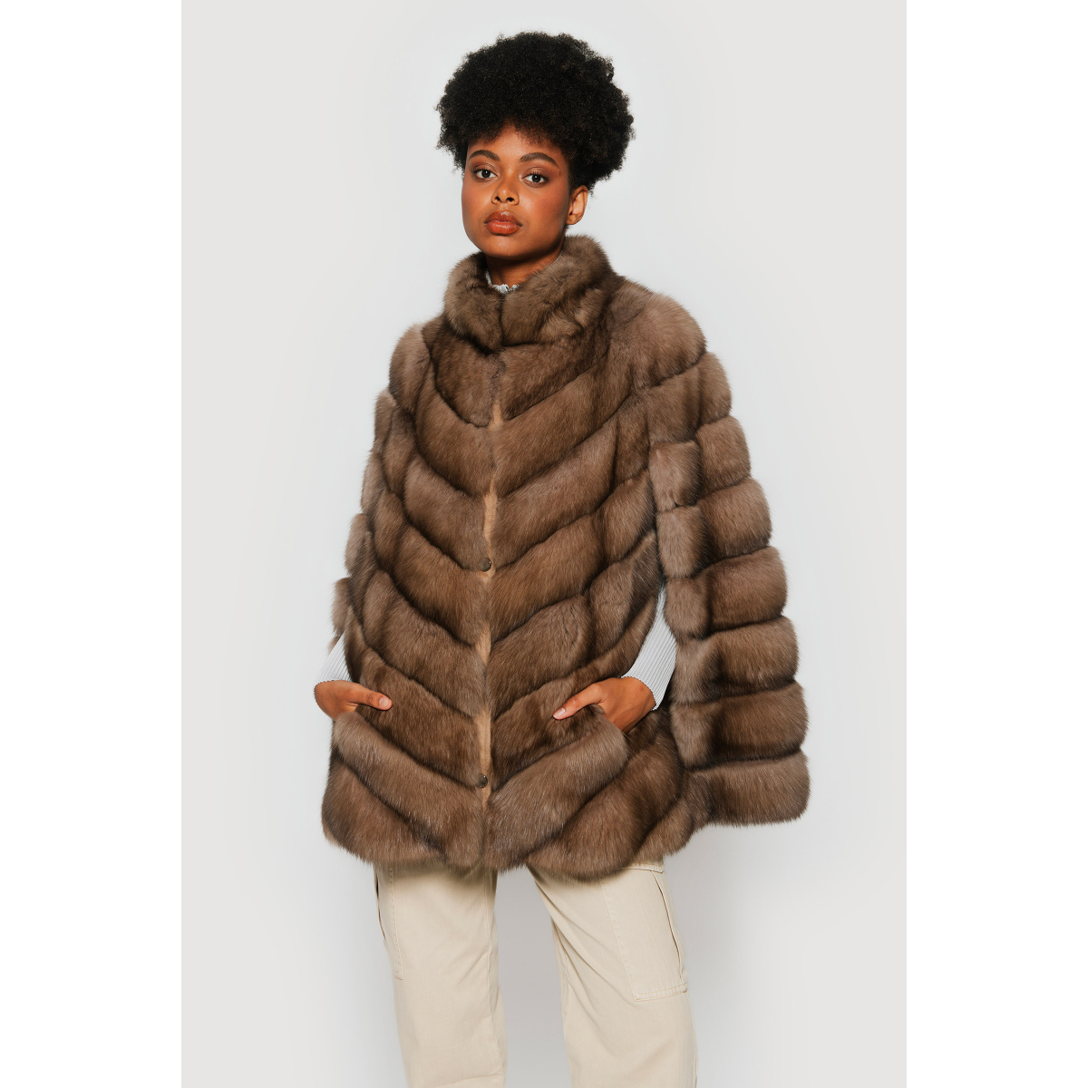 Sable fur Jackets