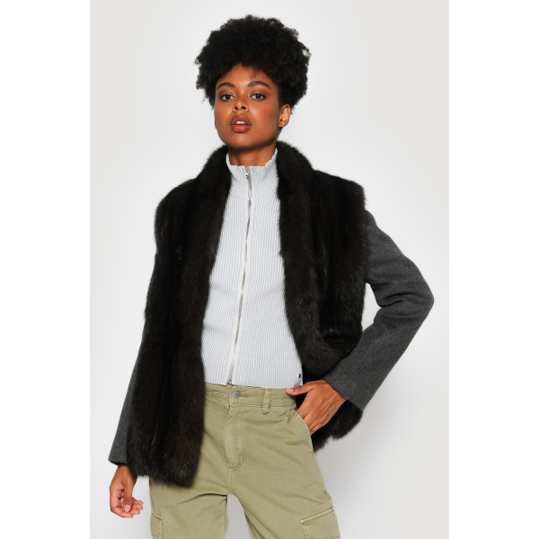 designer fur coat