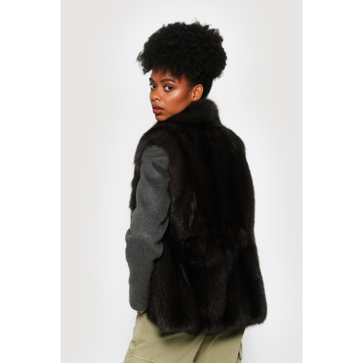 Sable fur Jackets